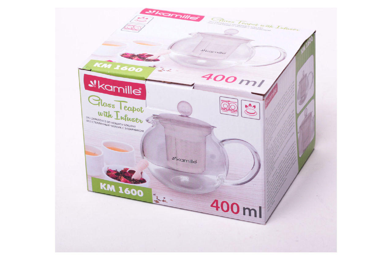 Чайник заварочный Kamille - 400 мл 3