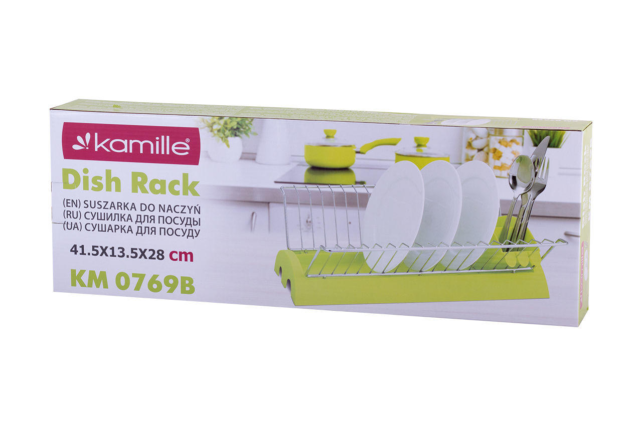 Сушилка для посуды Kamille - 415 x 260 x 110 мм 0769B 2
