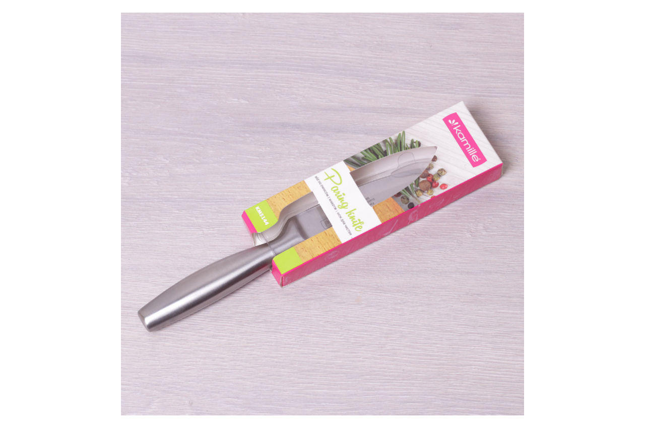 Нож кухонный Kamille - 195 мм овощной 1