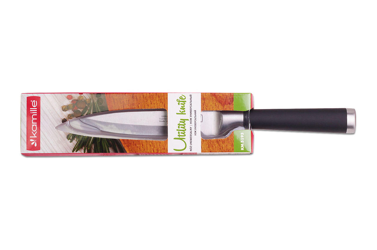 Нож кухонный Kamille - 230 мм универсальный 5193 2