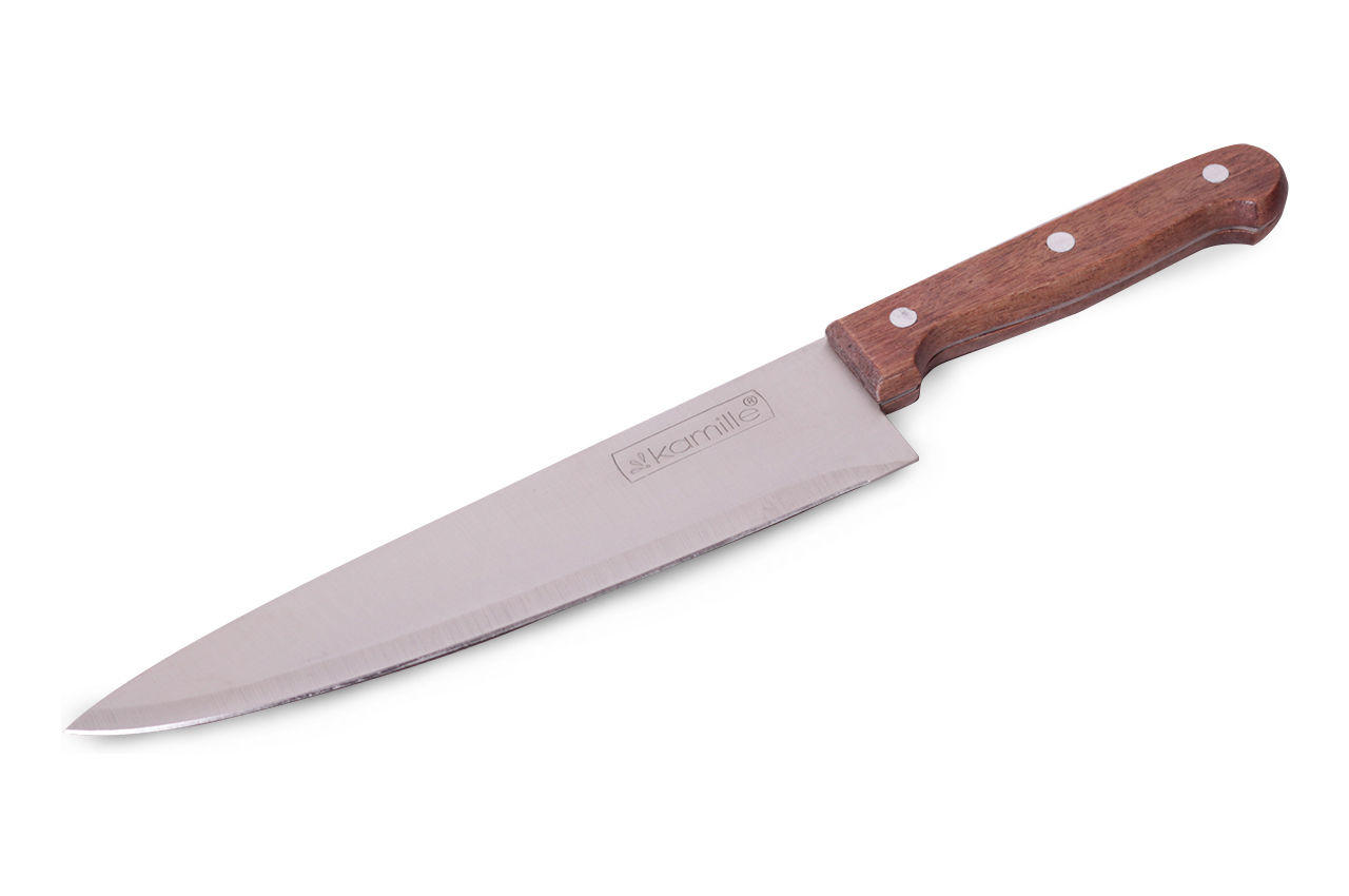 Нож кухонный Kamille - 325 мм шеф-повар 5306 1