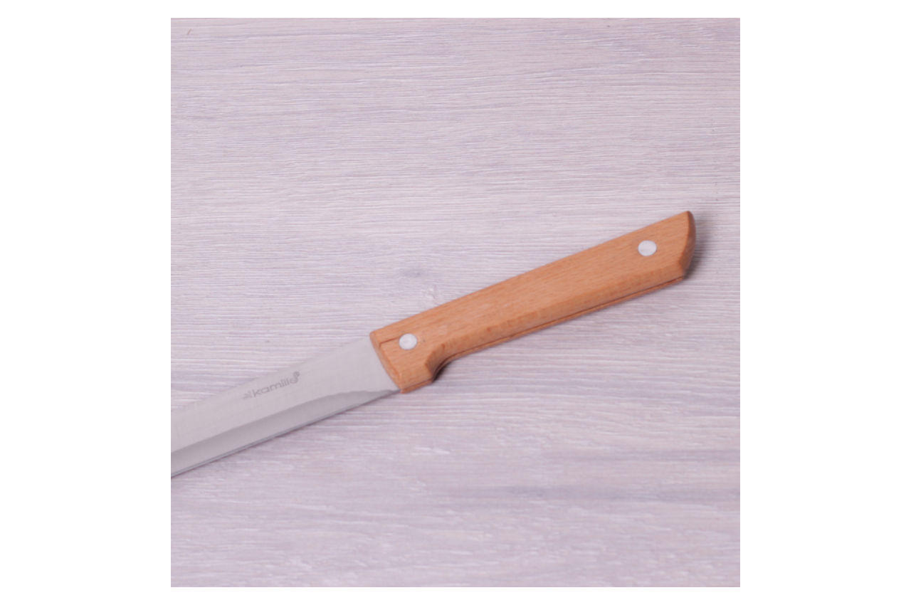 Нож кухонный Kamille - 325 мм нарезной 2