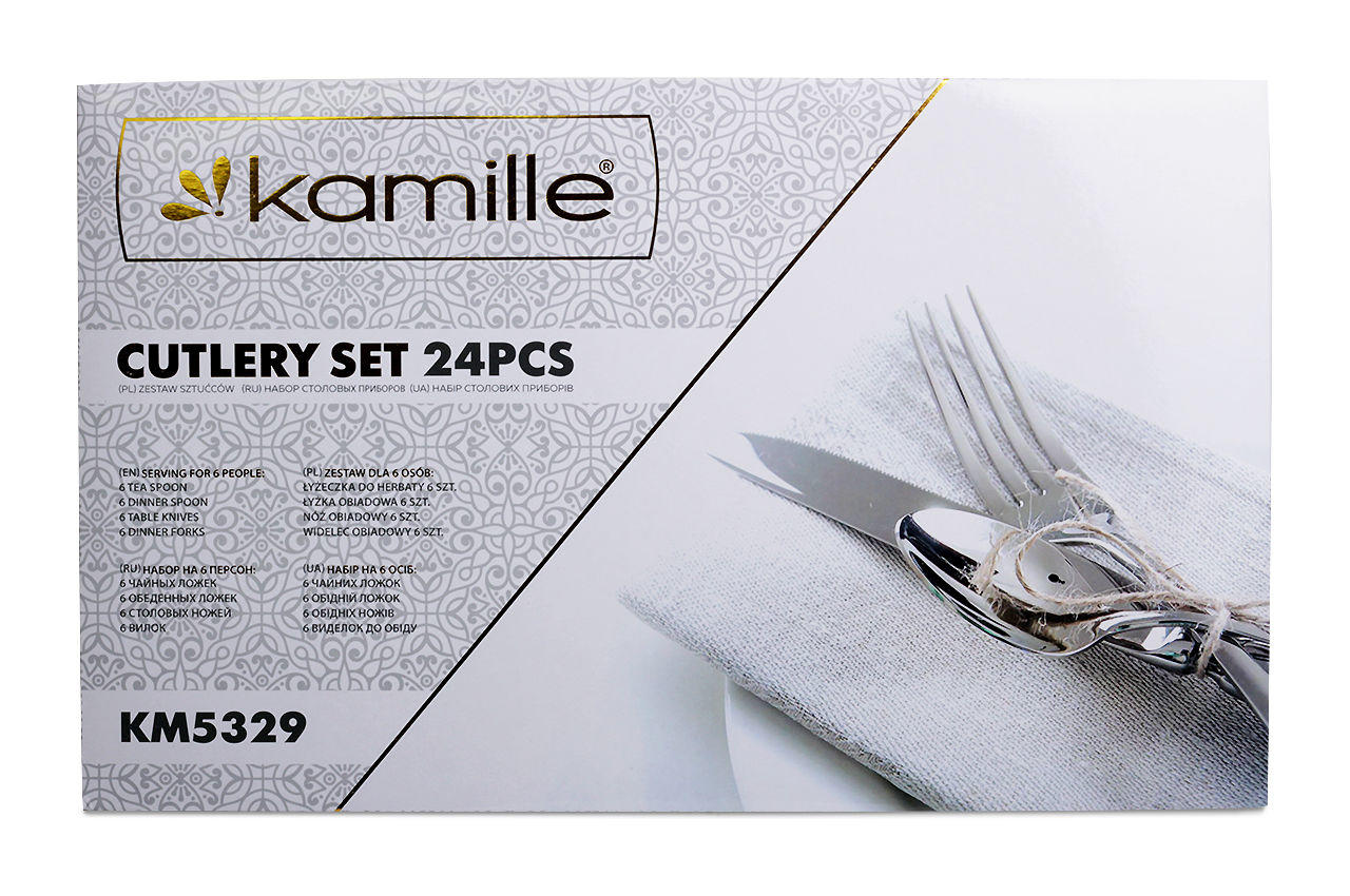 Набор столовый Kamille - 24 ед. 5329 1