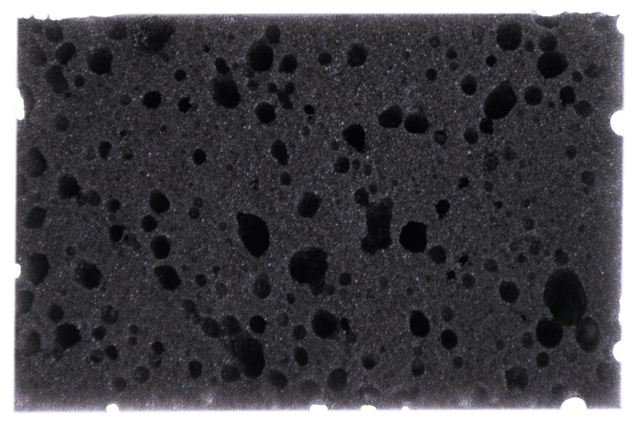 Губка кухонная Блеск - 90 x 58 x 35 мм черная (5 шт.) 2