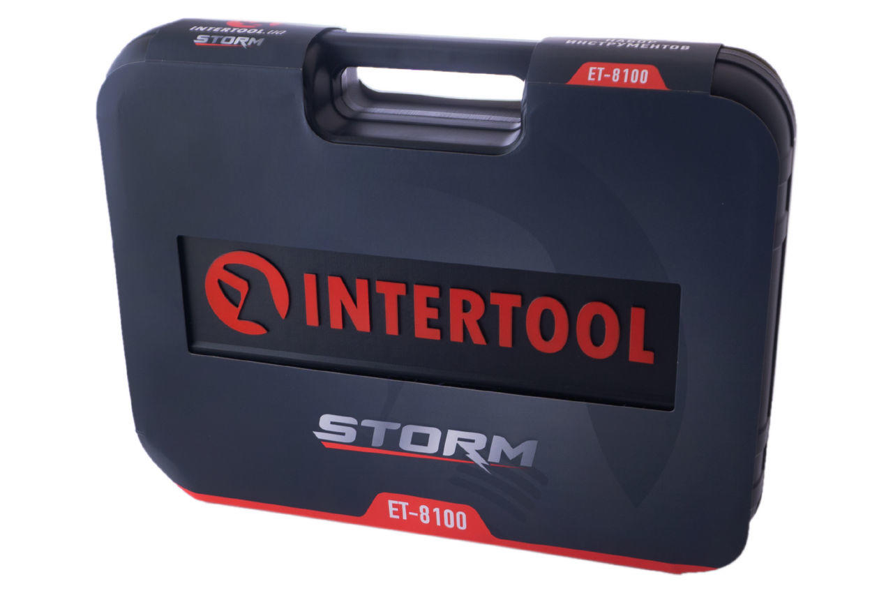 Набор инструмента Intertool - 1/4 x 1/2 100 ед. Storm 10