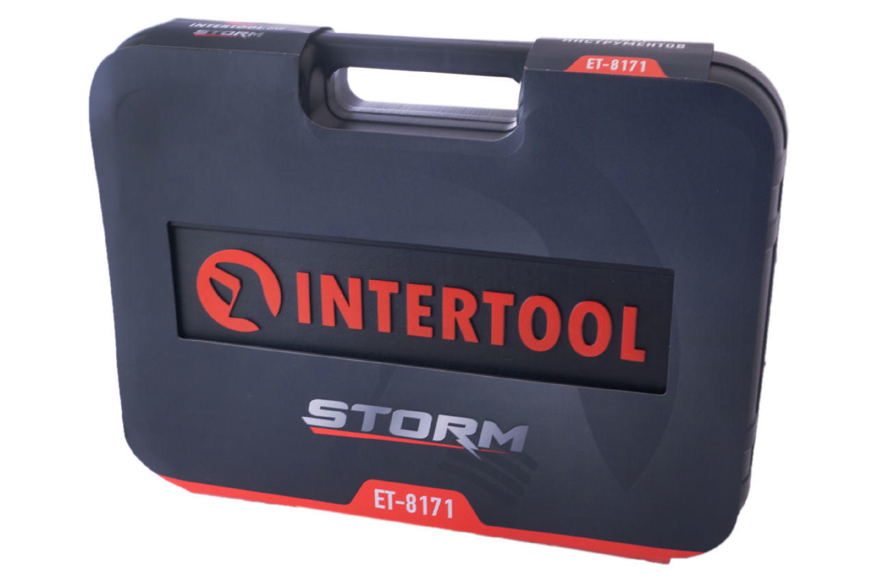 Набор инструмента Intertool - 1/4 x 3/8 x 1/2 171 ед. Storm 7