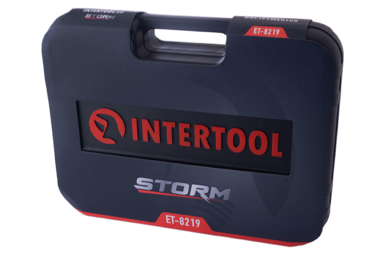 Набор инструмента Intertool - 1/4 x 3/8 x 1/2 219 ед. Storm 8