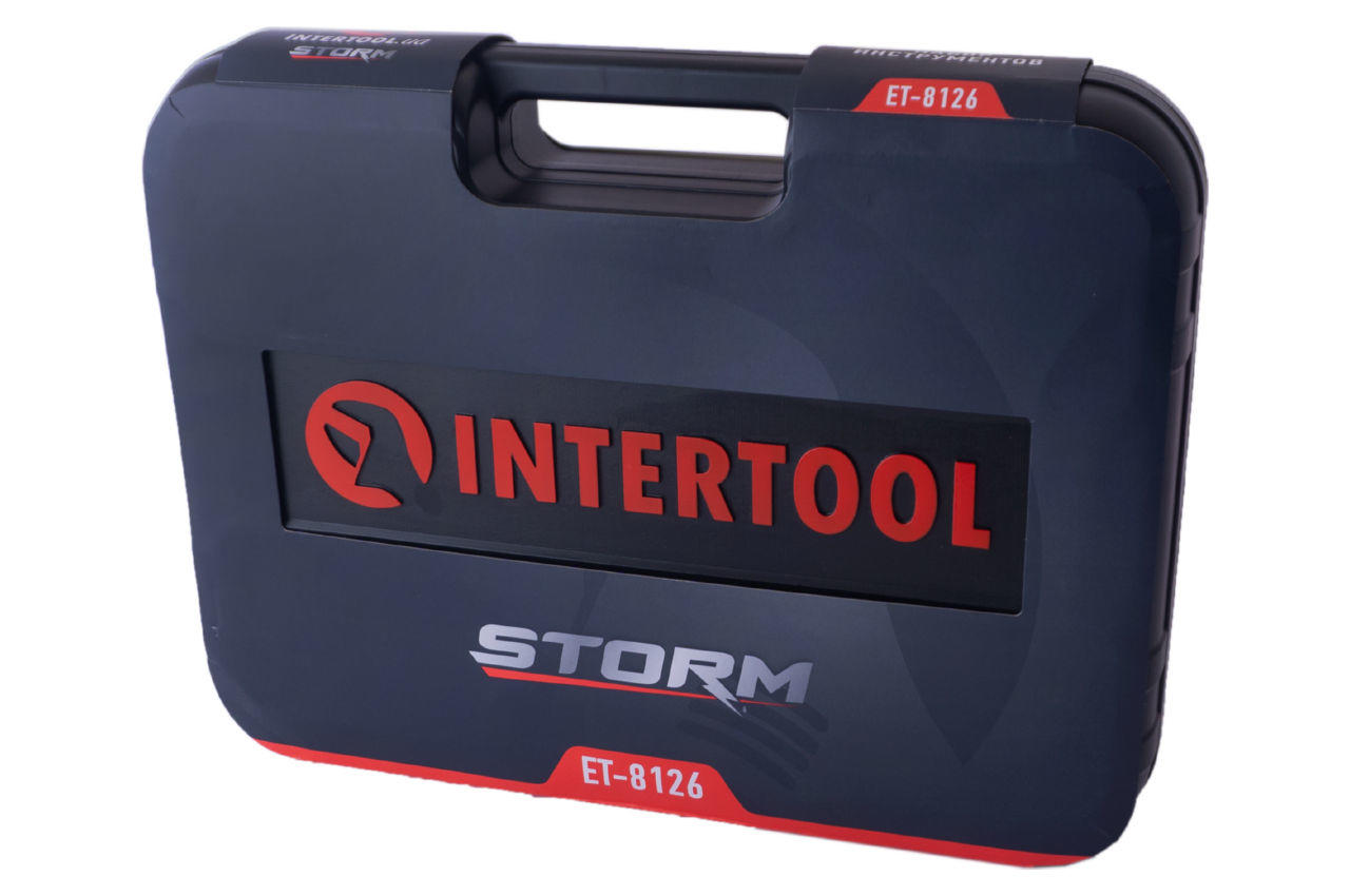 Набор инструмента Intertool - 1/4 x 3/8 x 1/2 126 ед. Storm 8