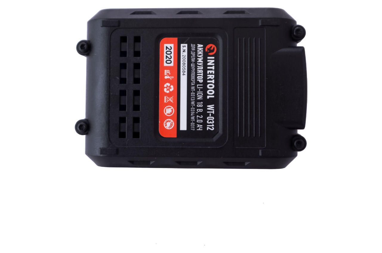 Аккумулятор для шуруповерта Intertool - 18В x 2,0Ач Storm (WT-0313/0314/0317) 4