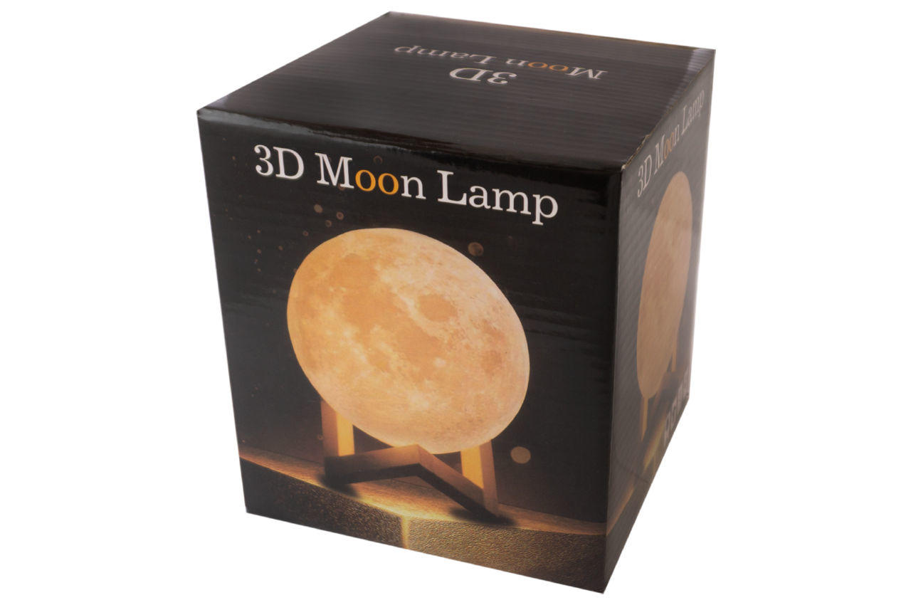 Светильник ночной Moon - 3D 3