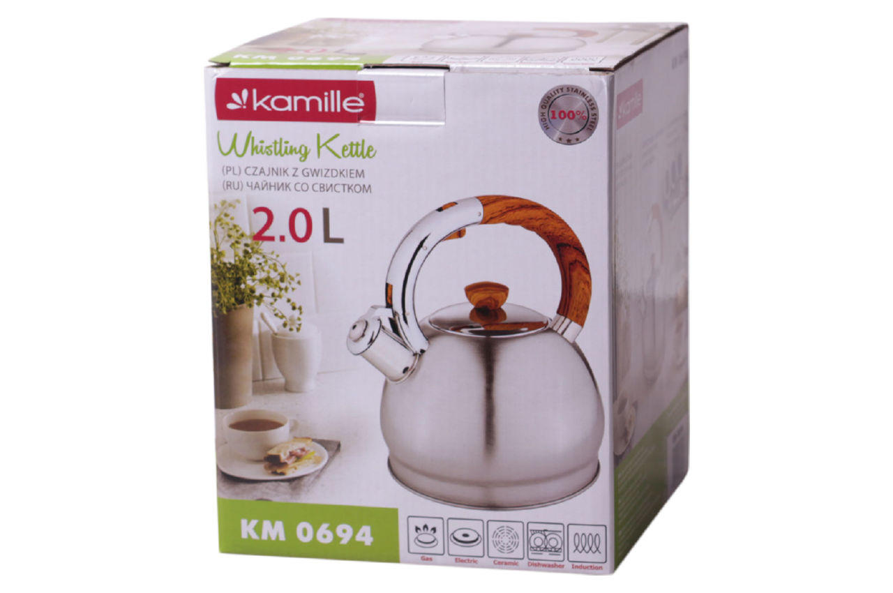 Чайник нержавеющий Kamille - 2 л 0694N 3