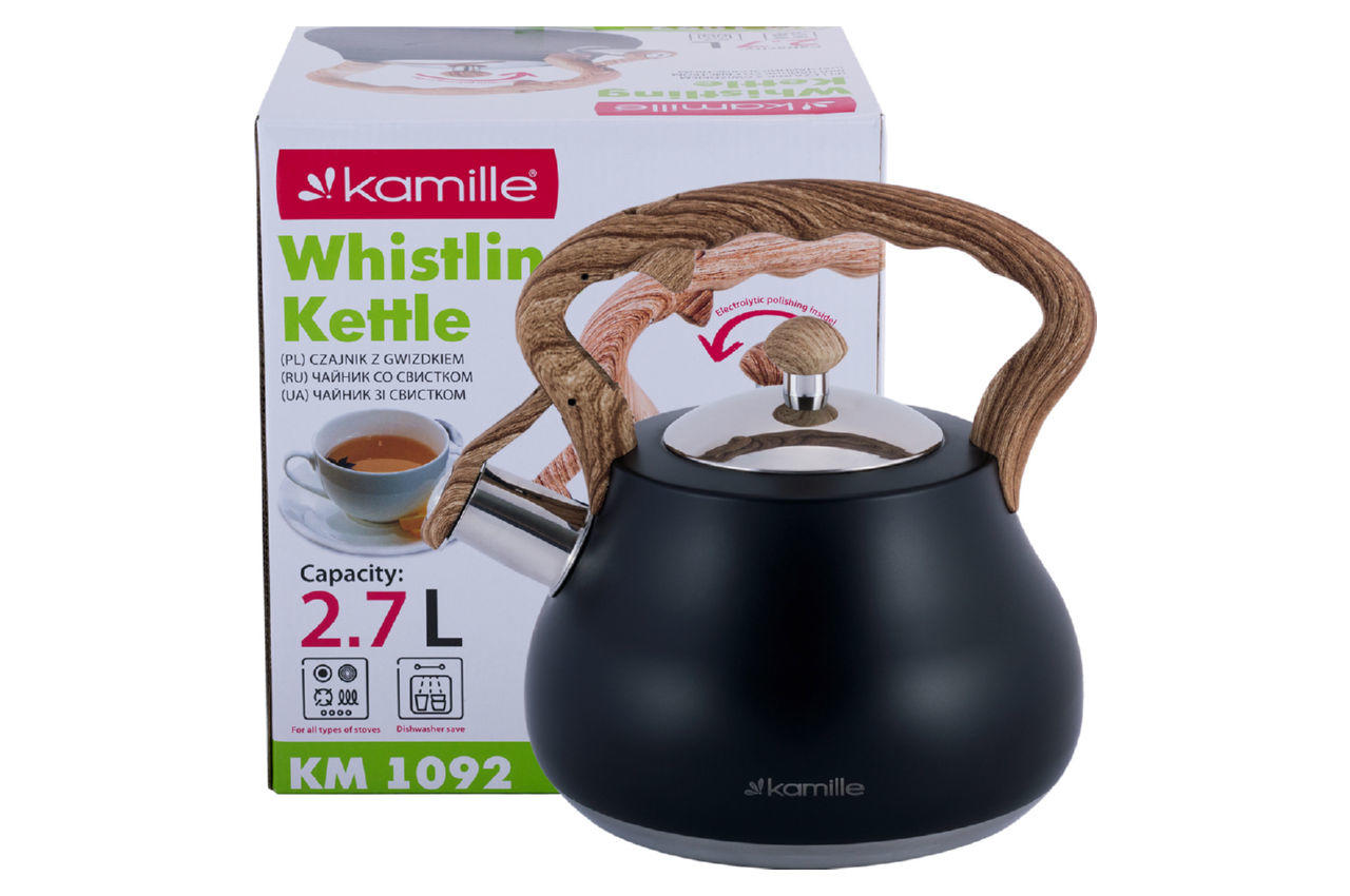 Чайник нержавеющий Kamille - 2,7 л 1092 7