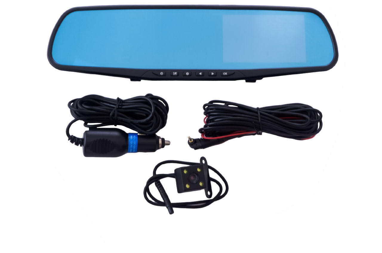 Зеркало-видеорегистратор PRC - Vehicle Blackbox DVR 4,3 6