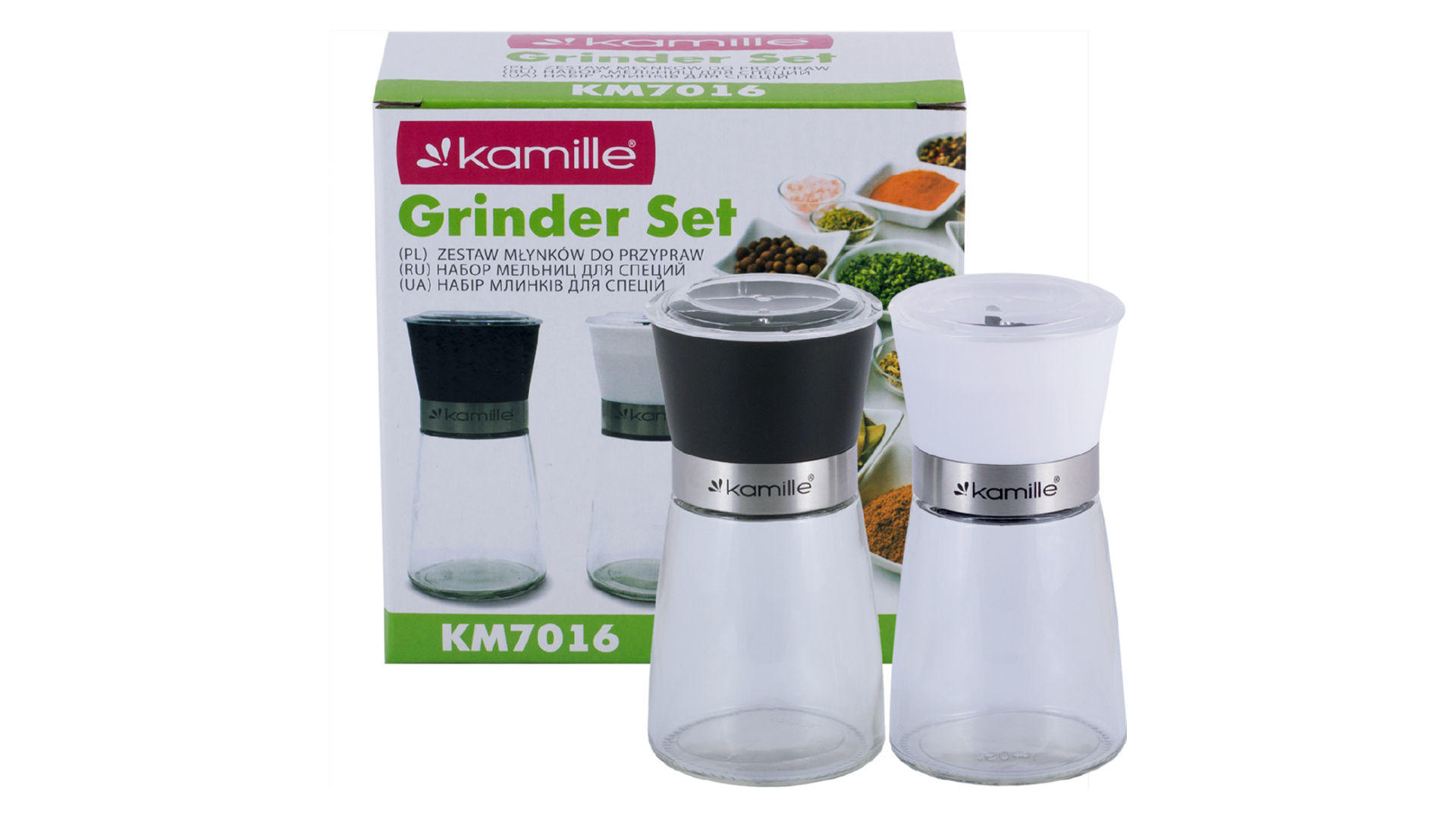 Измельчитель для перца и соли Kamille - 145 мм (2 шт.) 6