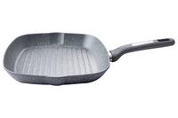 Сковорода-гриль антипригарная Kamille - 280 мм Grey Marble