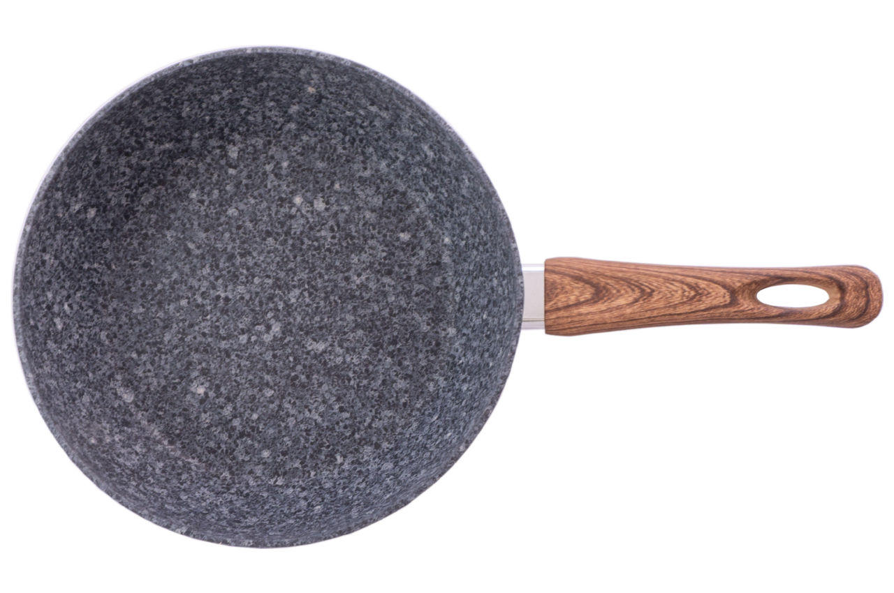 Сковорода антипригарная Kamille - 240 мм Granite глубокая 1