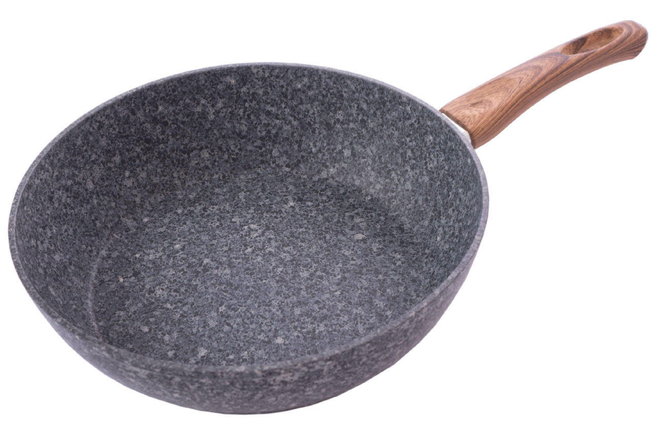 Сковорода антипригарная Kamille - 280 мм Granite глубокая 2