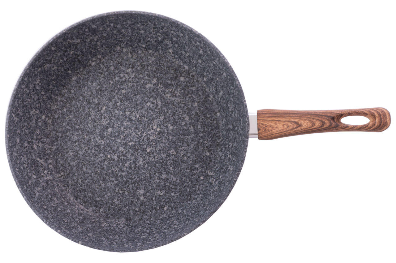Сковорода антипригарная Kamille - 300 мм Granite глубокая 1