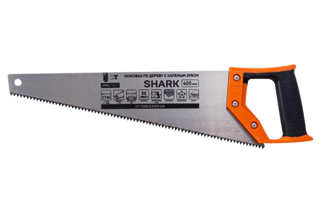 Ножовка по дереву LT - 400 мм x 7T x 2D Shark 1