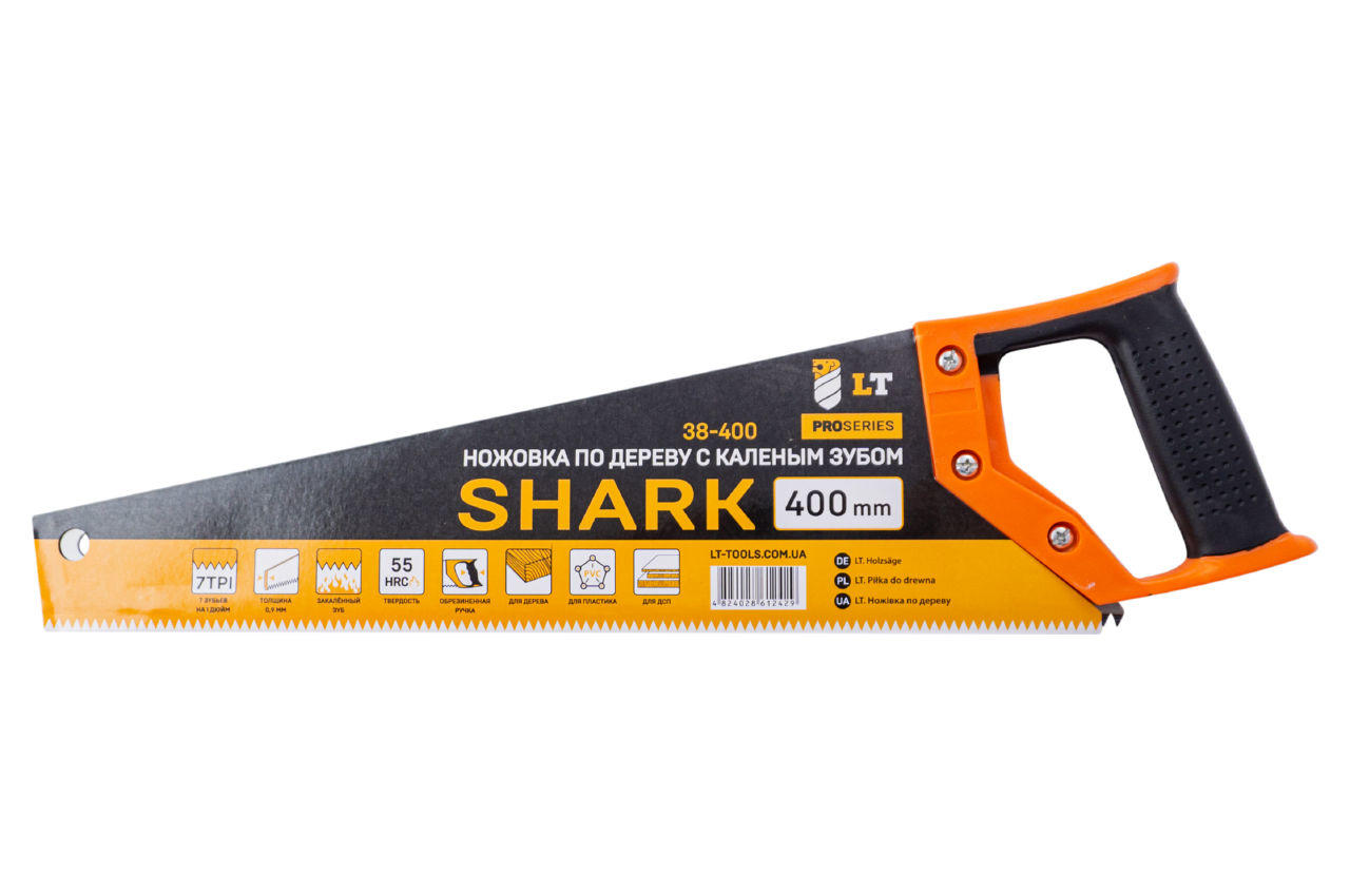Ножовка по дереву LT - 400 мм x 7T x 2D Shark 3