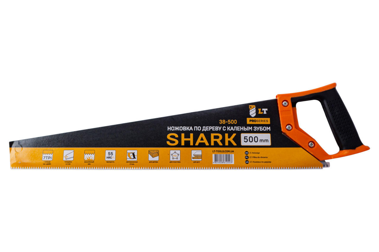 Ножовка по дереву LT - 500 мм x 7T x 2D Shark 3