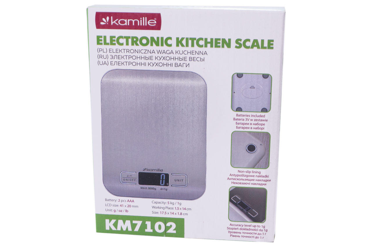 Весы кухонные Kamille - KM-7102 4