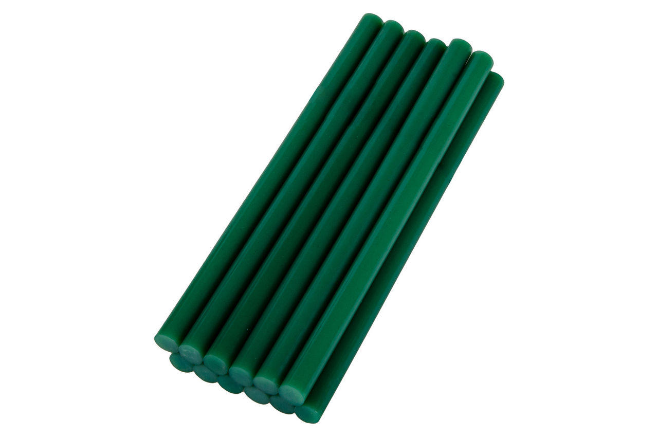 Стержни клеевые Mastertool - 11,2 x 200 мм зеленые (12 шт.) 1