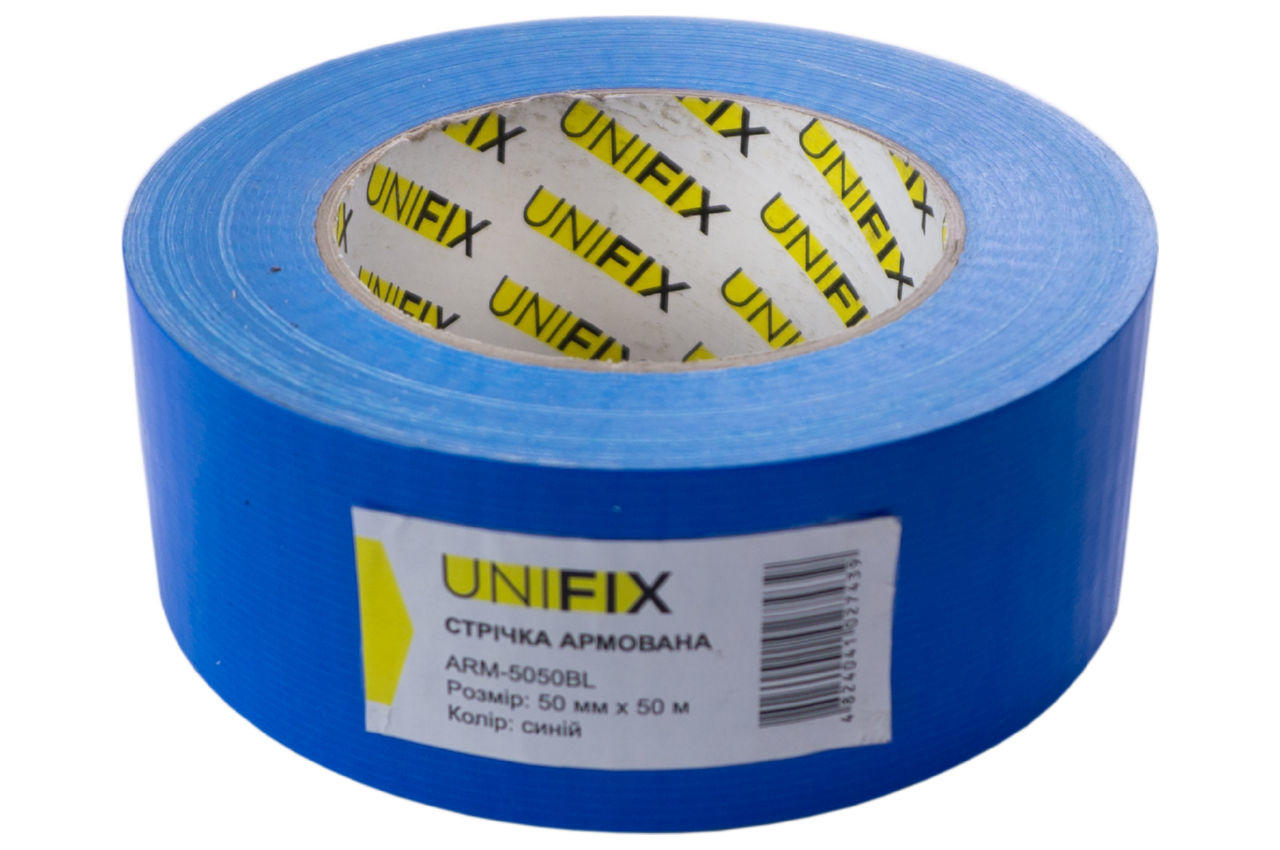 Лента армированная Unifix - 50 мм x 50 м синяя 1
