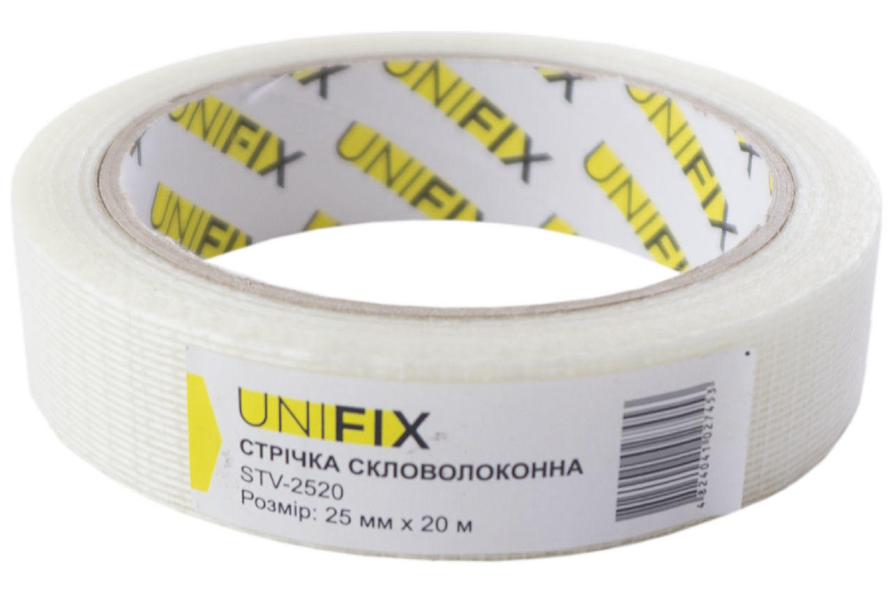 Лента стеклотканевая Unifix - 25 мм x 20м 1