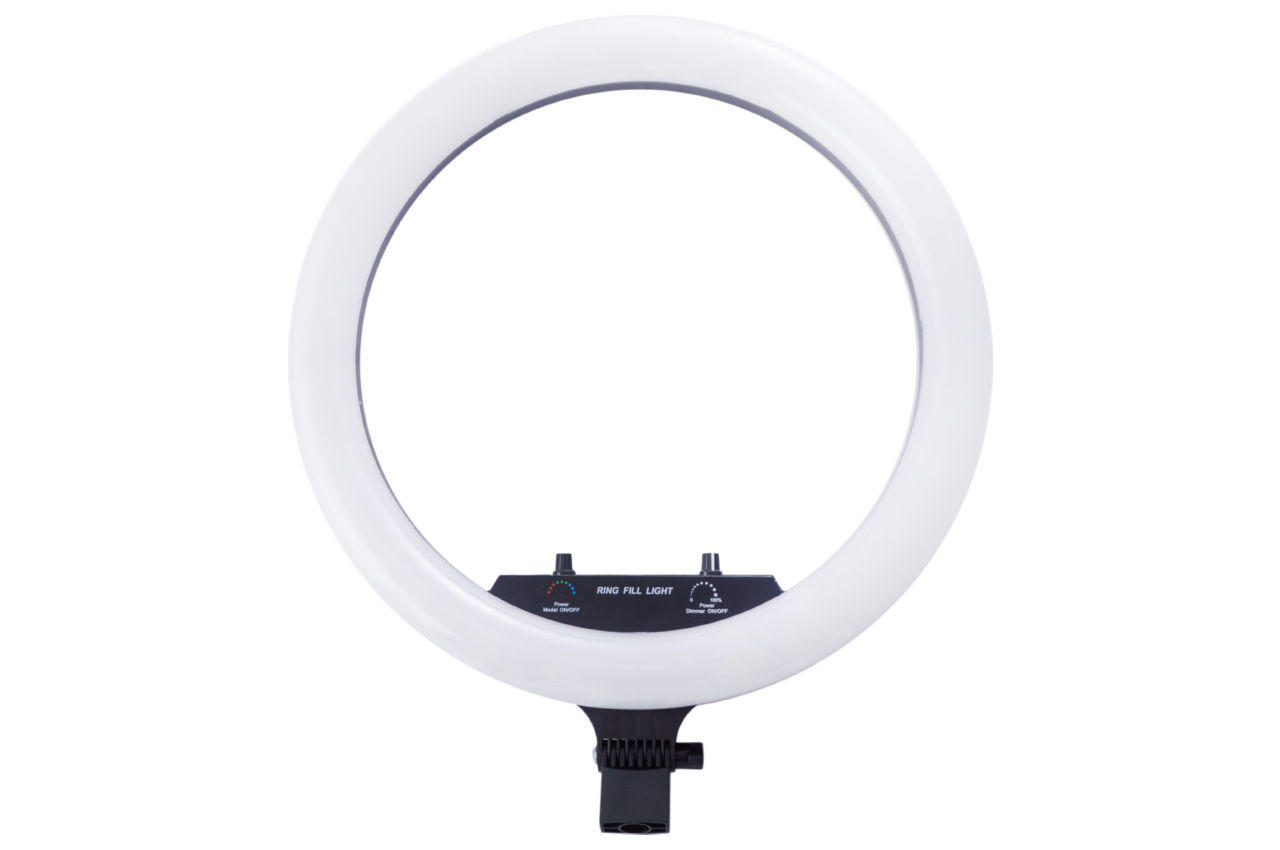 Лампа кольцевая PRC - RGB 450 мм zoom 1