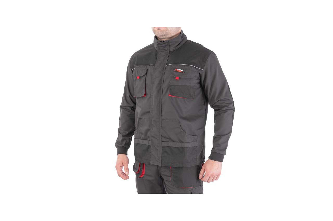 Куртка рабочая Intertool - 80% полиэстер x 20% хлопок x S 1