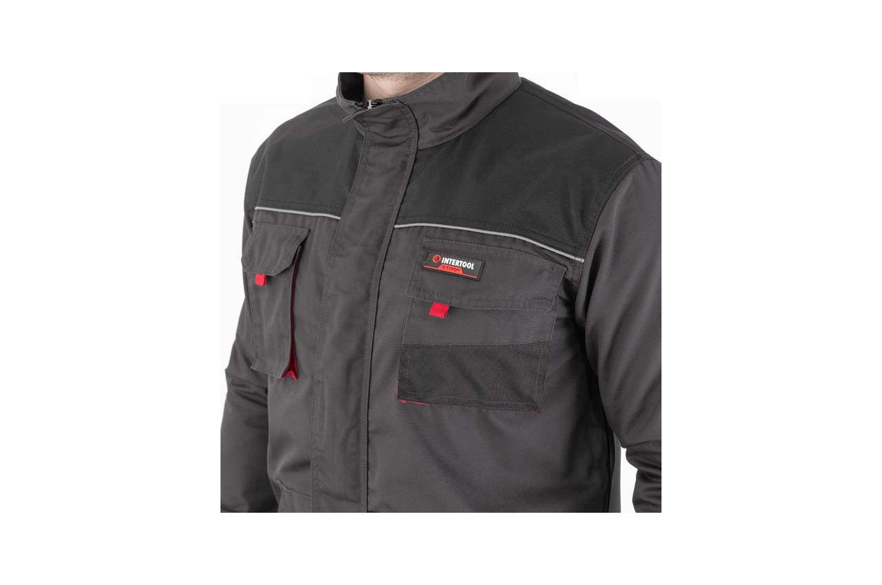 Куртка рабочая Intertool - 80% полиэстер x 20% хлопок x XL 7