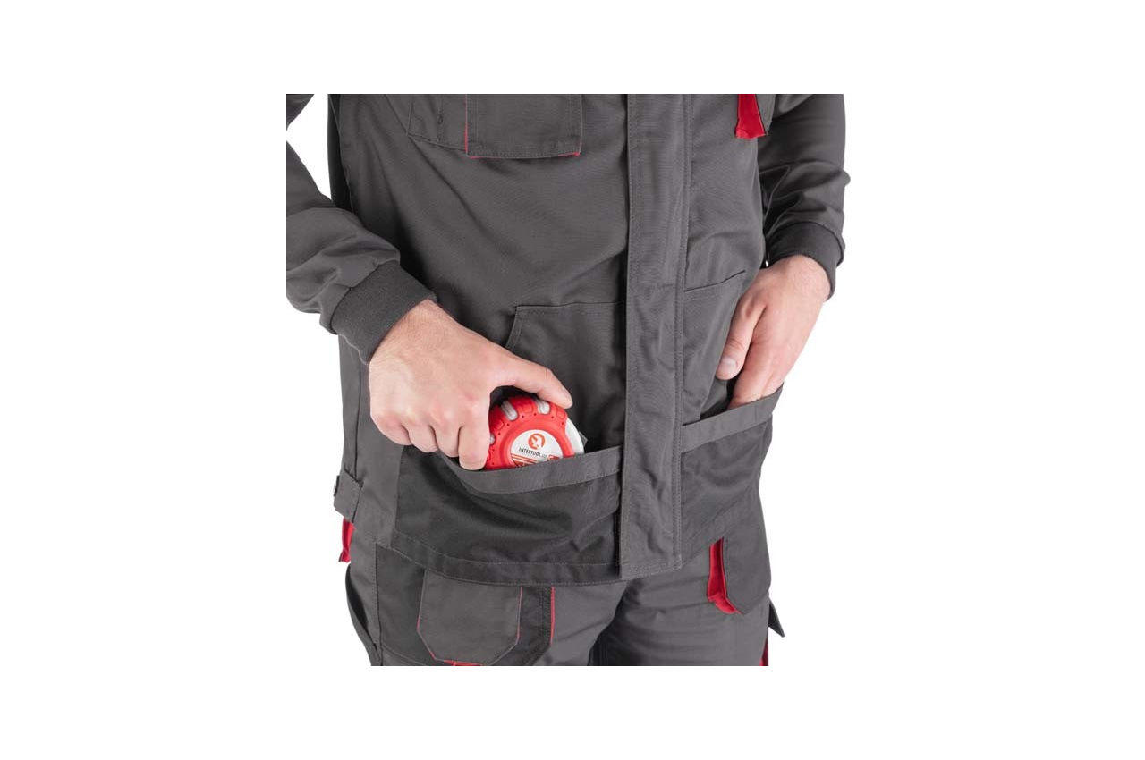 Куртка рабочая Intertool - 80% полиэстер x 20% хлопок x XL 8