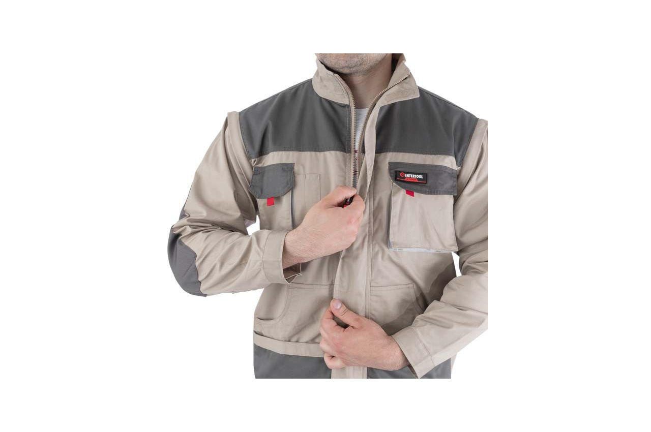 Куртка рабочая Intertool - 100% хлопок x XL 12