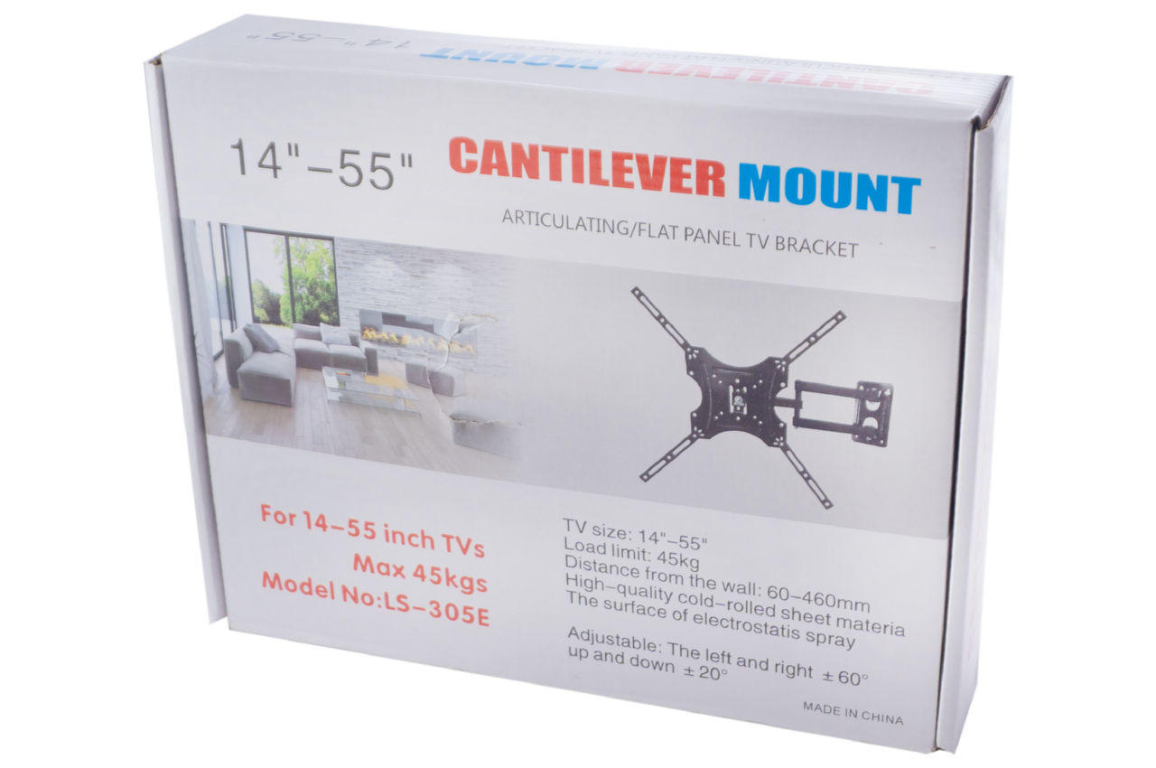 Кронштейн для телевизора PRC Cantilever Mount - 75 / 100 / 200 мм x 45 кг 5