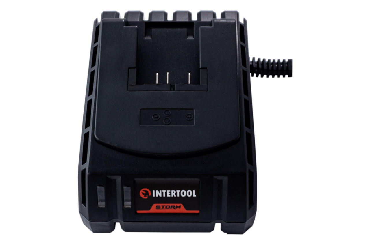 Зарядное устройство для аккумулятора Intertool - 20В x 2Ач Li-Ion Storm 1