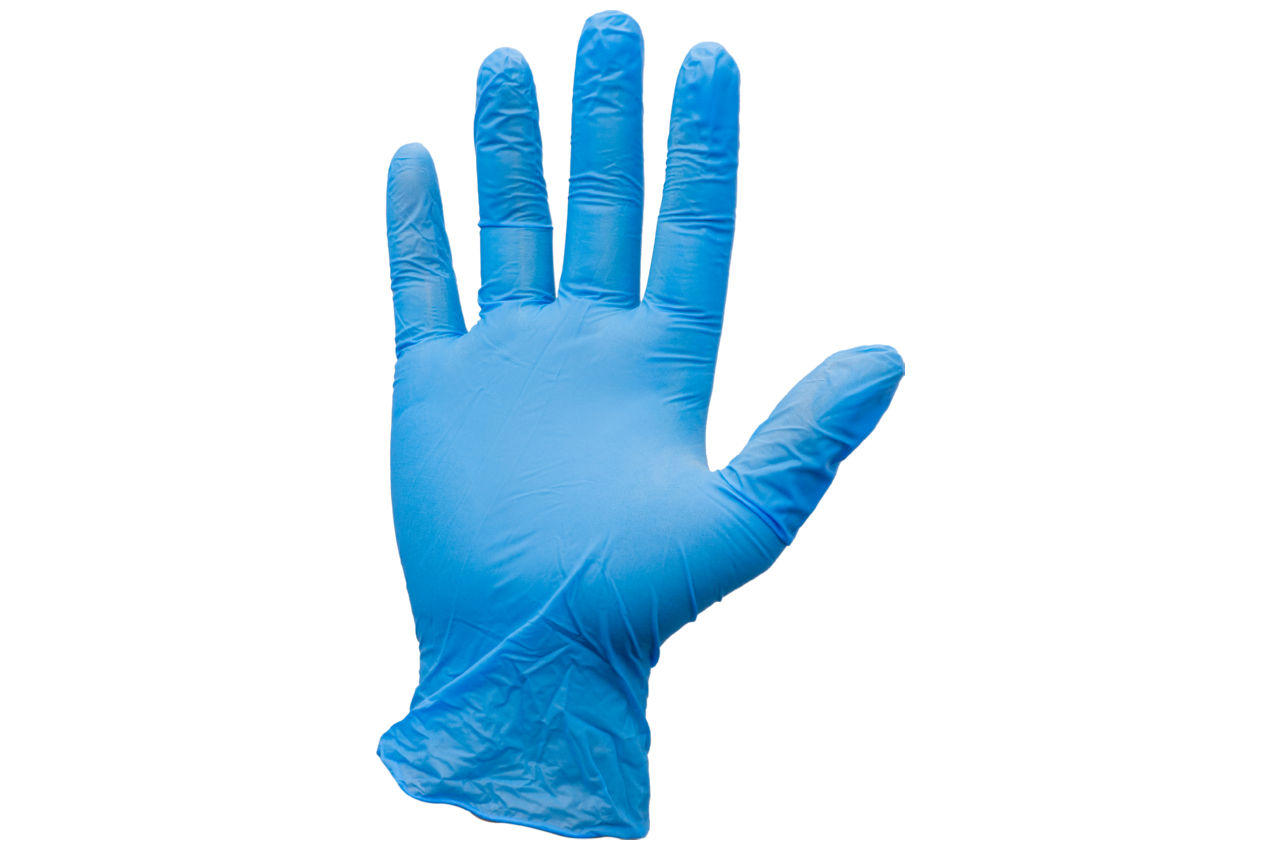 Перчатки PRC New Medic - нитриловые синие M (100 шт.) 1