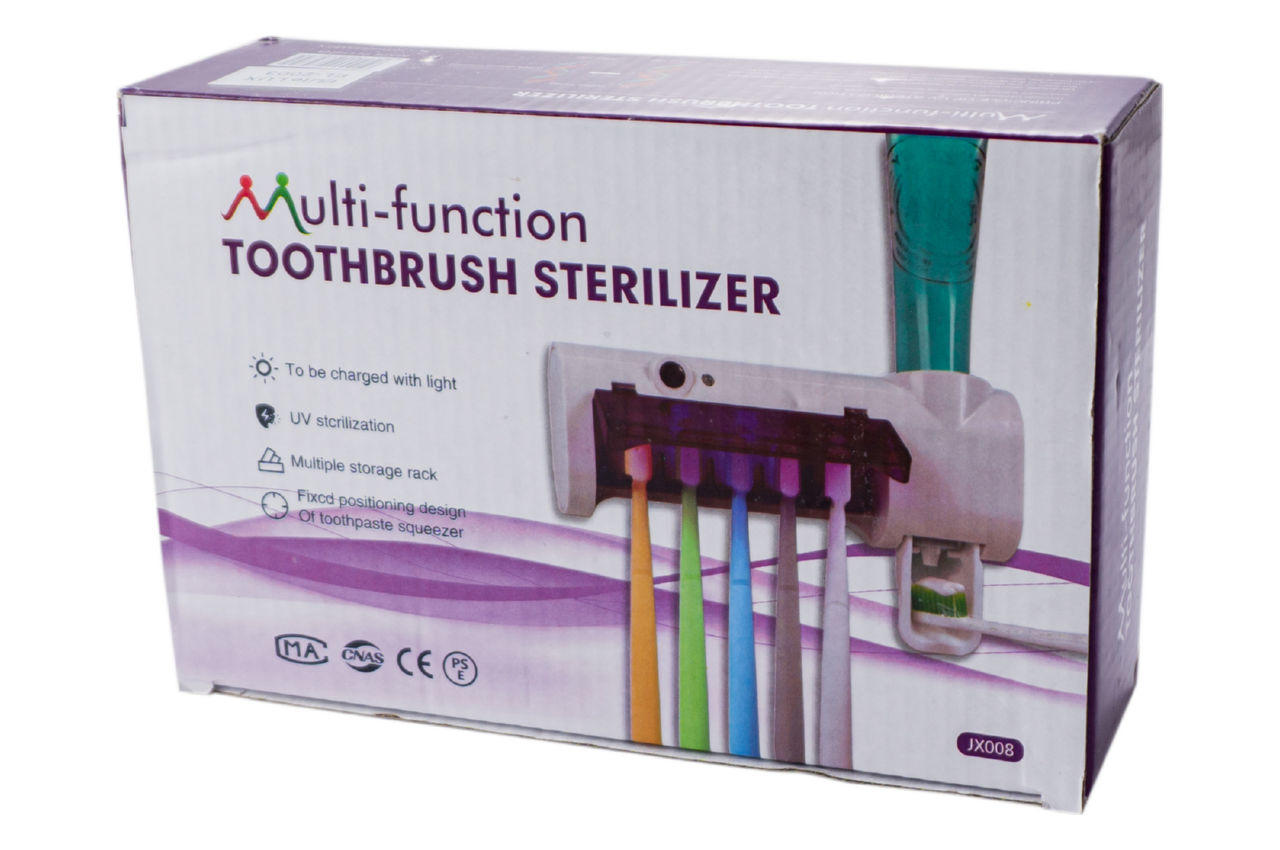 Дозатор-стерилизатор для зубной пасты и щеток PRC - Toothbrush Sterilizer JX-008 4