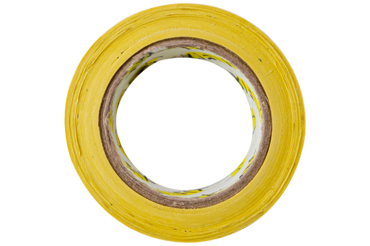 Лента изоляционная Unifix - 18 x 0,17 мм x 10 м желтая 2