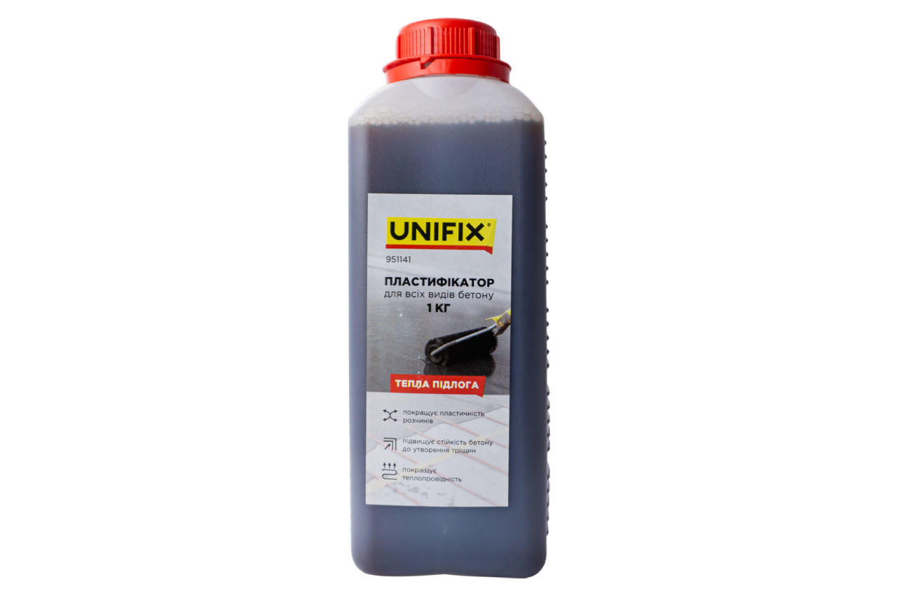 Пластификатор для бетона Unifix - 1 кг теплый пол 1
