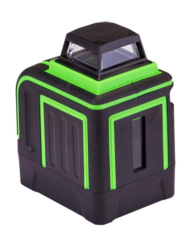 Уровень лазерный Mastertool - 360° x 2 головки, зеленый 1