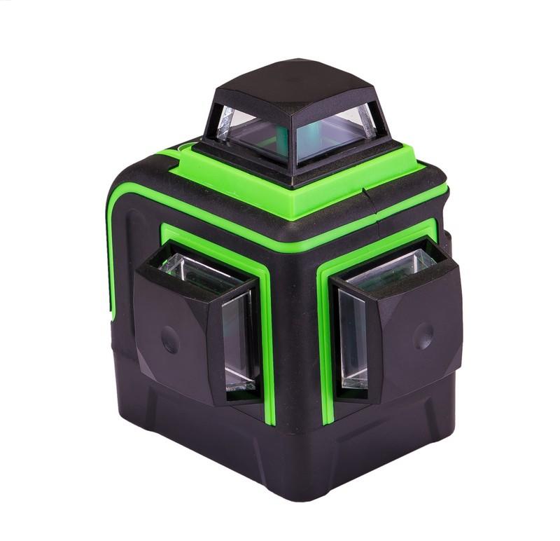 Уровень лазерный Mastertool - 360° x 3 головки 3D, зеленый 1
