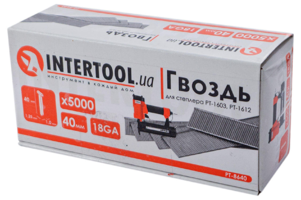 Гвоздь пневматический Intertool - 40 мм (5000 шт.) 4