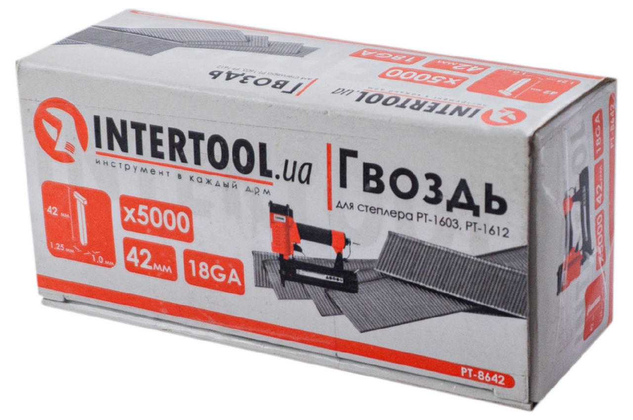 Гвоздь пневматический Intertool - 42 мм (5000 шт.) 4