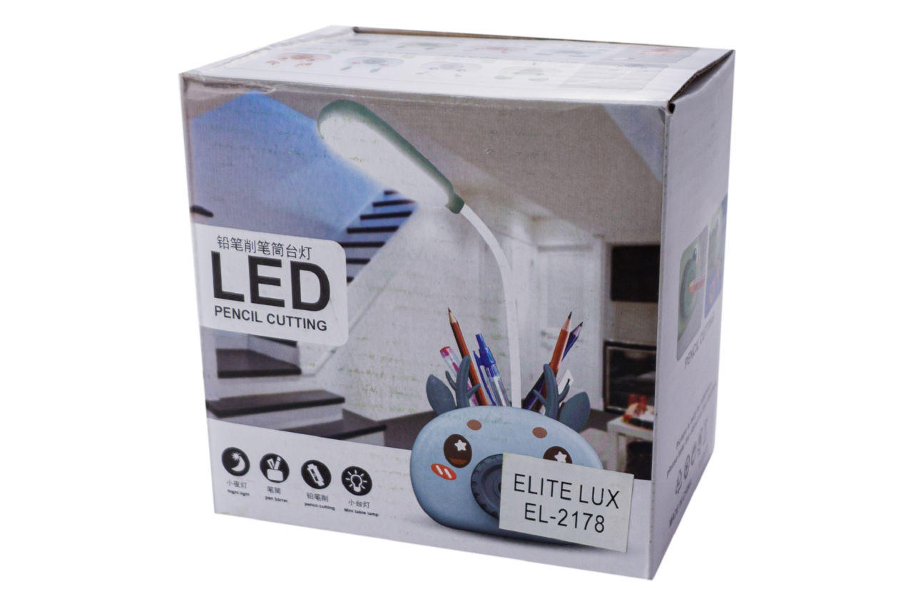 Лампа-подставка настольная Elite - 3 Вт USB хрюшка 5