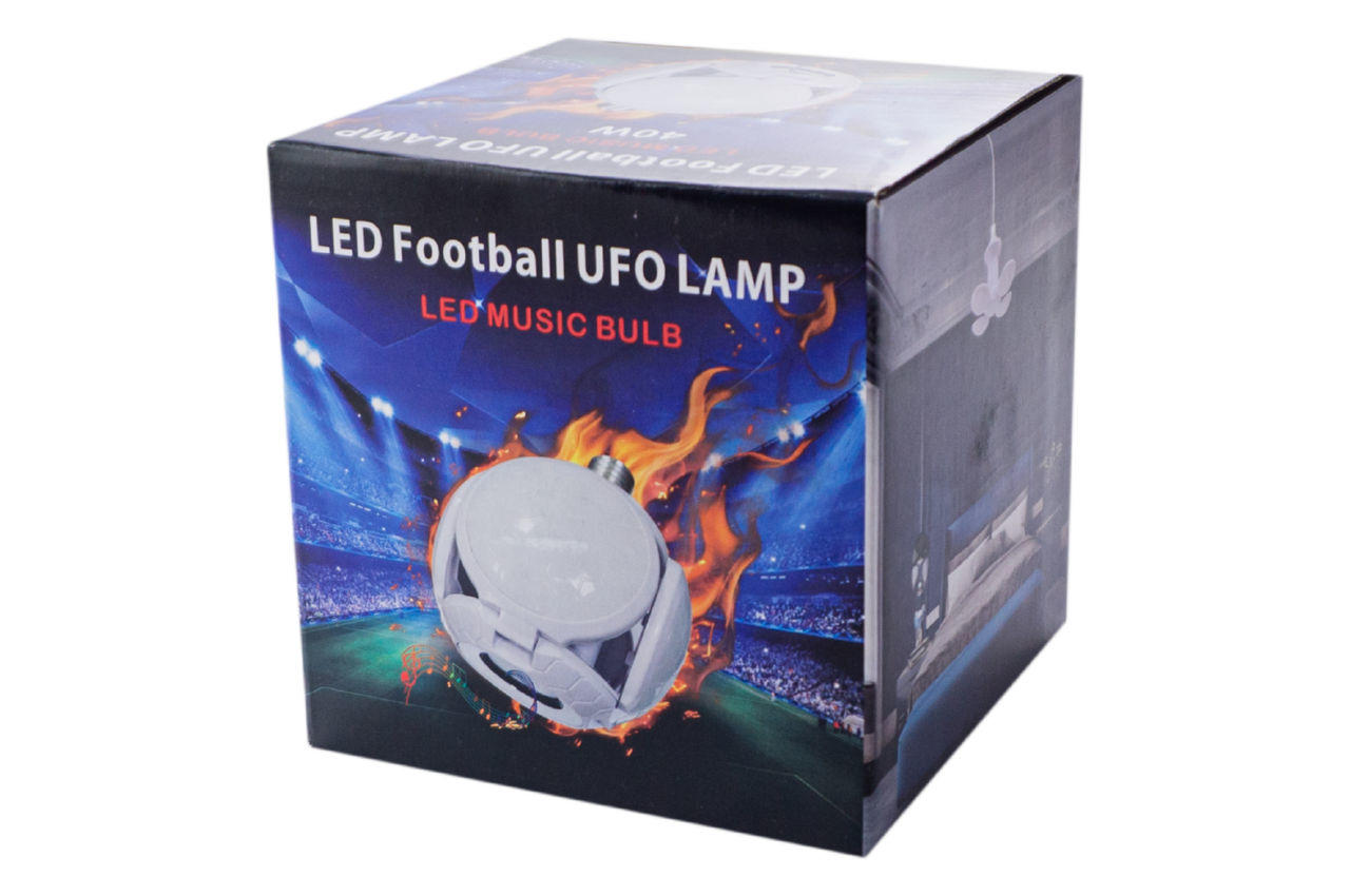Лампочка со встроенной колонкой PRC LED UFO Lamp - 40 Вт x E27 zoom 7