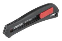 Нож сегментный Intertool-Storm - 18 мм пластик
