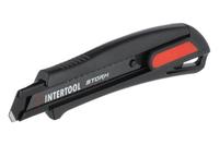 Нож сегментный Intertool-Storm - 18 мм мультифункциональный