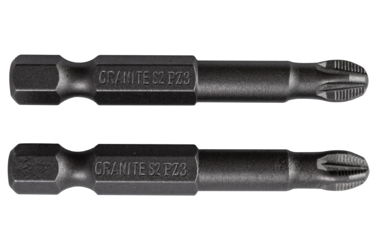 Бита Granite - PZ3 x 50 мм (2 шт.) 1