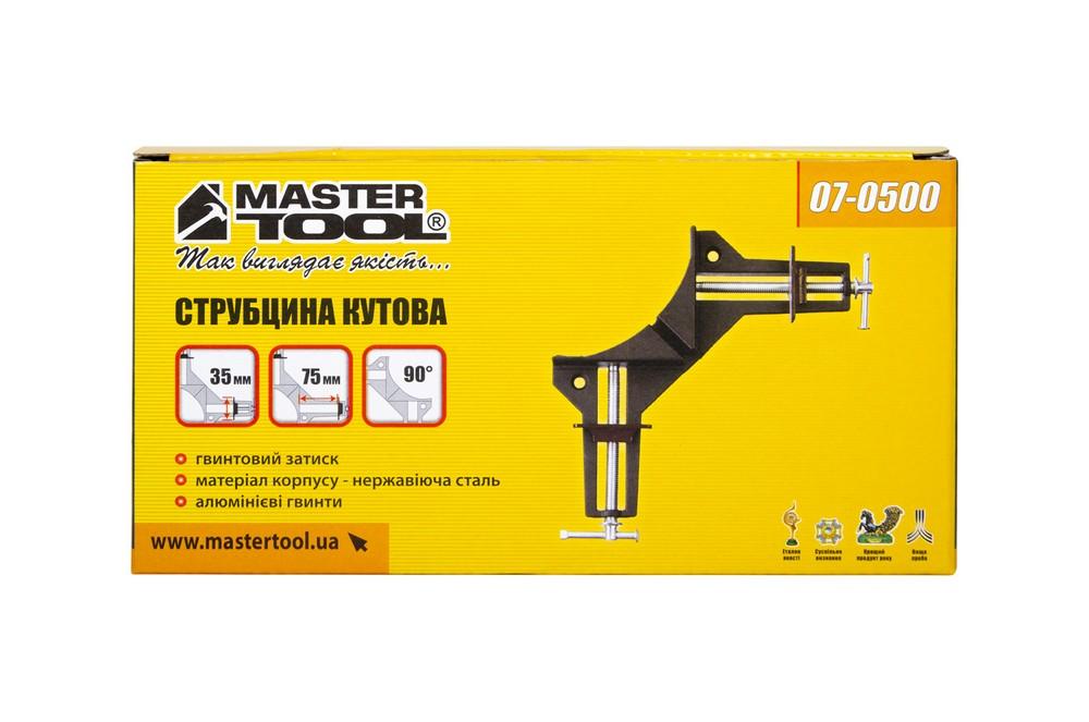 Струбцина угловая Mastertool - 90° × 75 мм 3